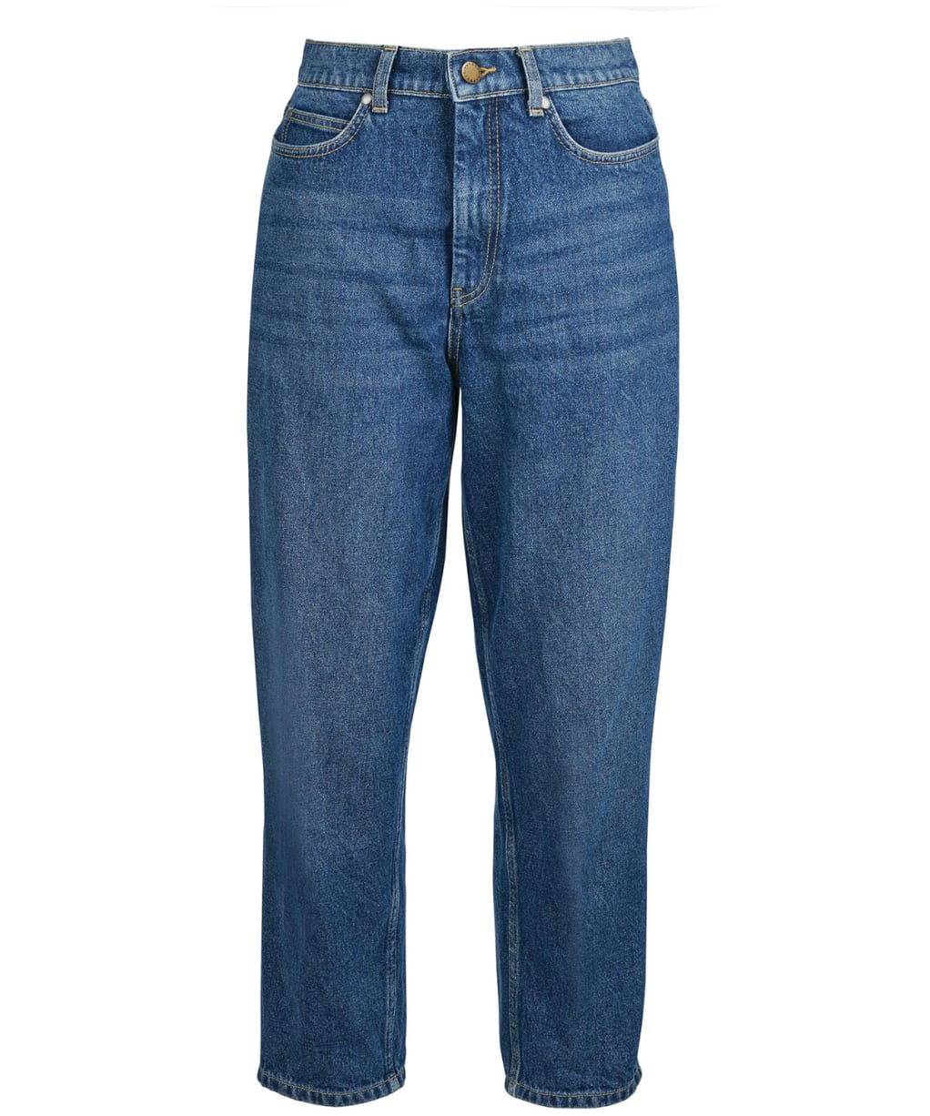 Women's Barbour Moorland High Rise Jeans - Original Wash