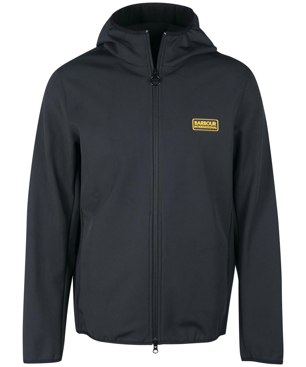 Men’s Barbour International Coldwell Softshell Fleece Jacket - Black