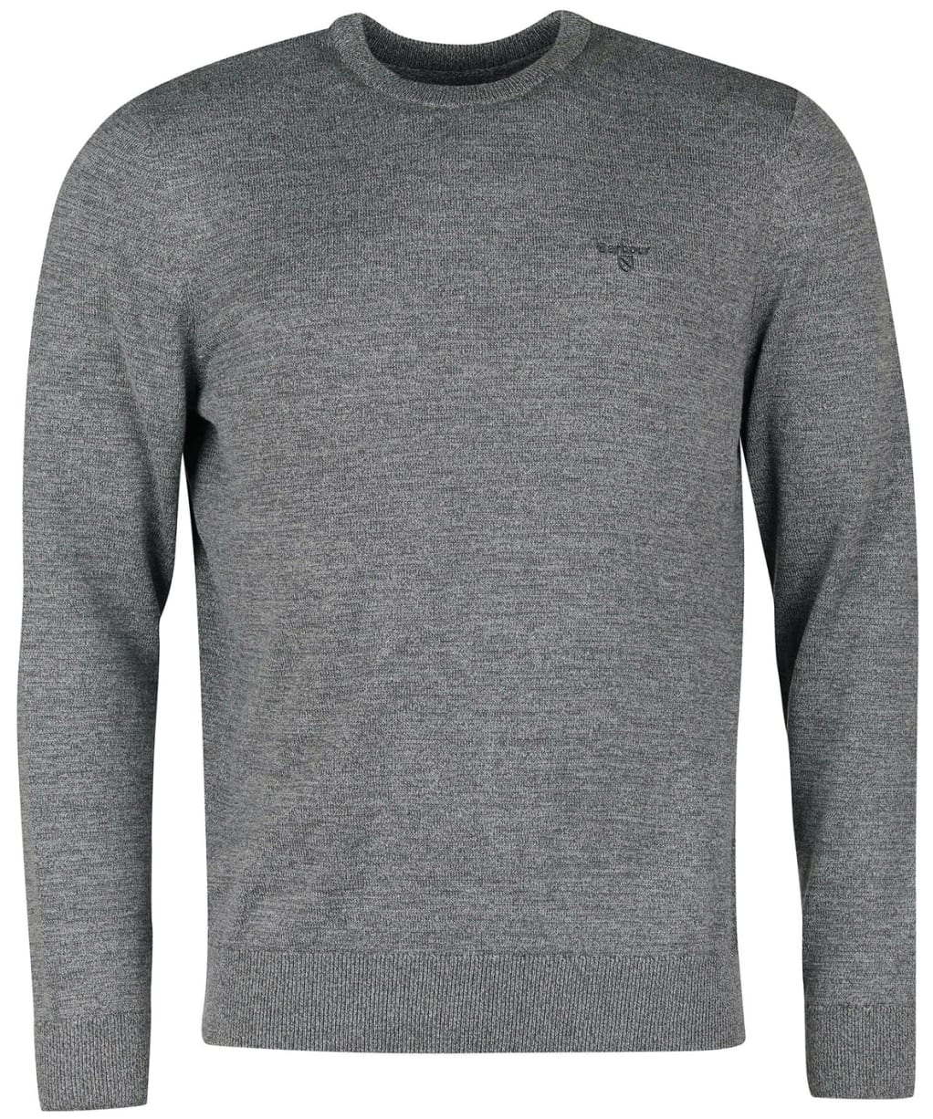 Men's Barbour Firle Crew Sweatshirt - Grey Marl