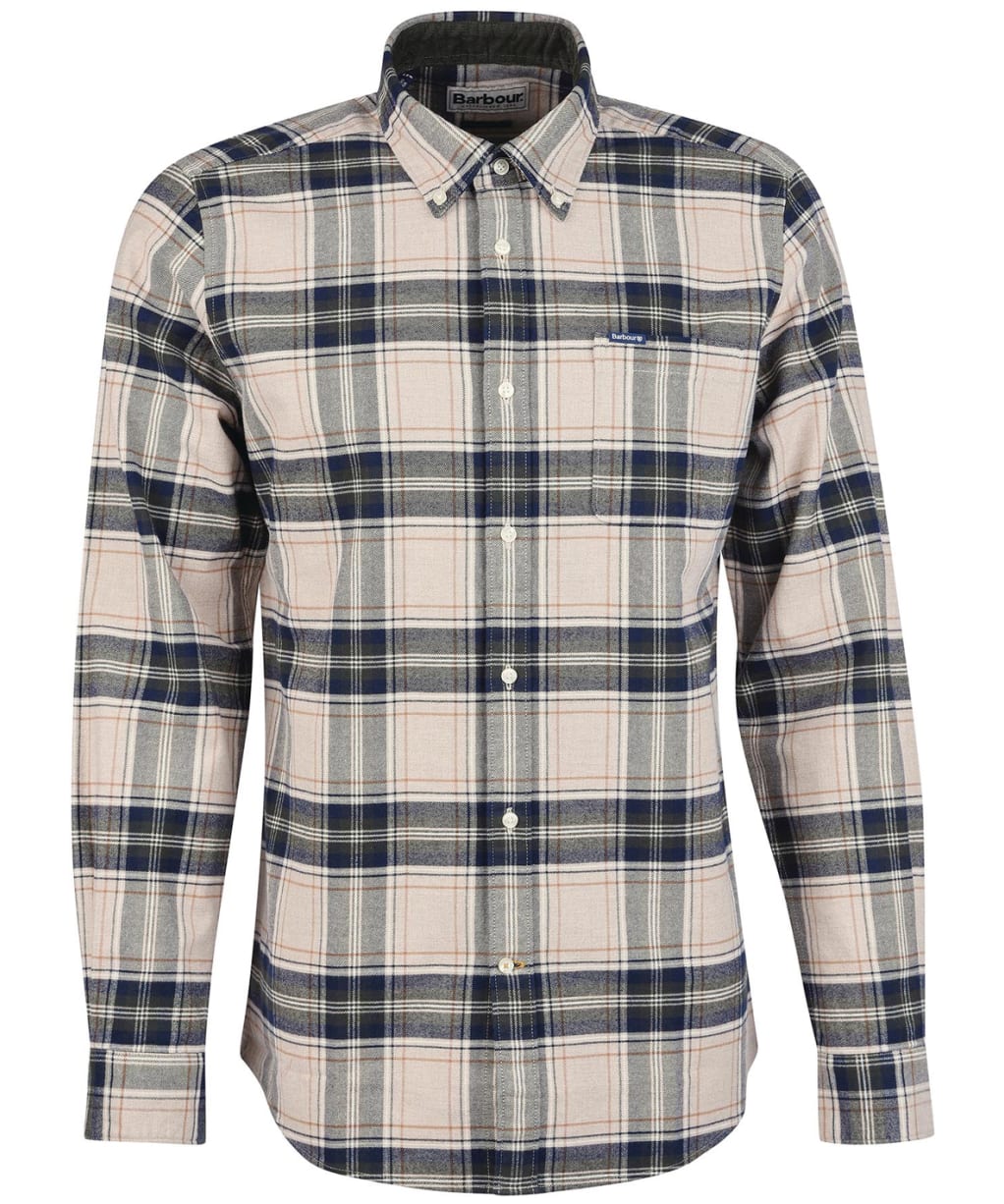 Men’s Barbour Betsom Tailored Shirt - Stone Marl