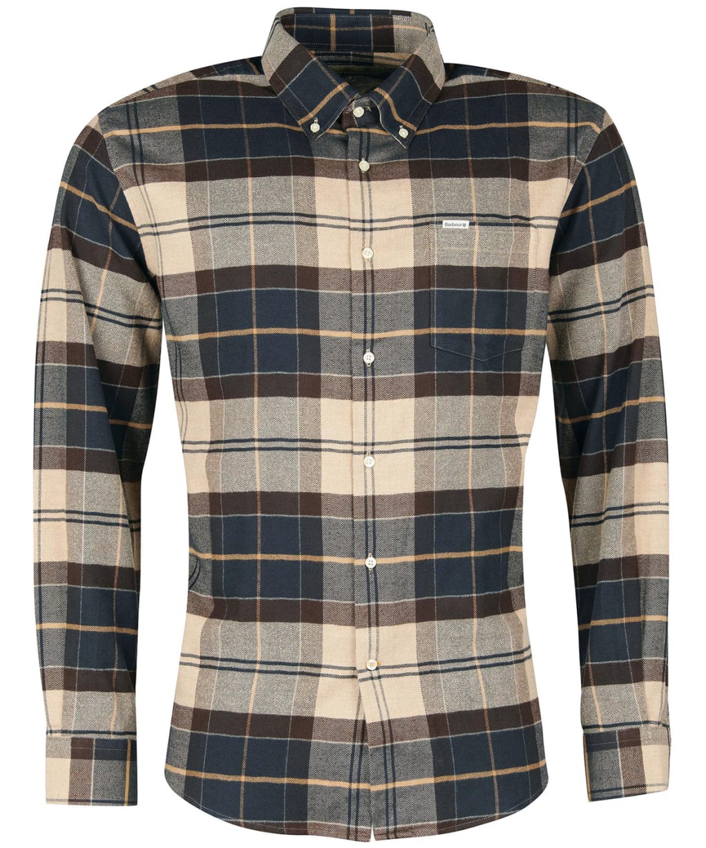 Men’s Barbour Hogside Tartan Regular Fit Shirt - AUTUMN DRESS