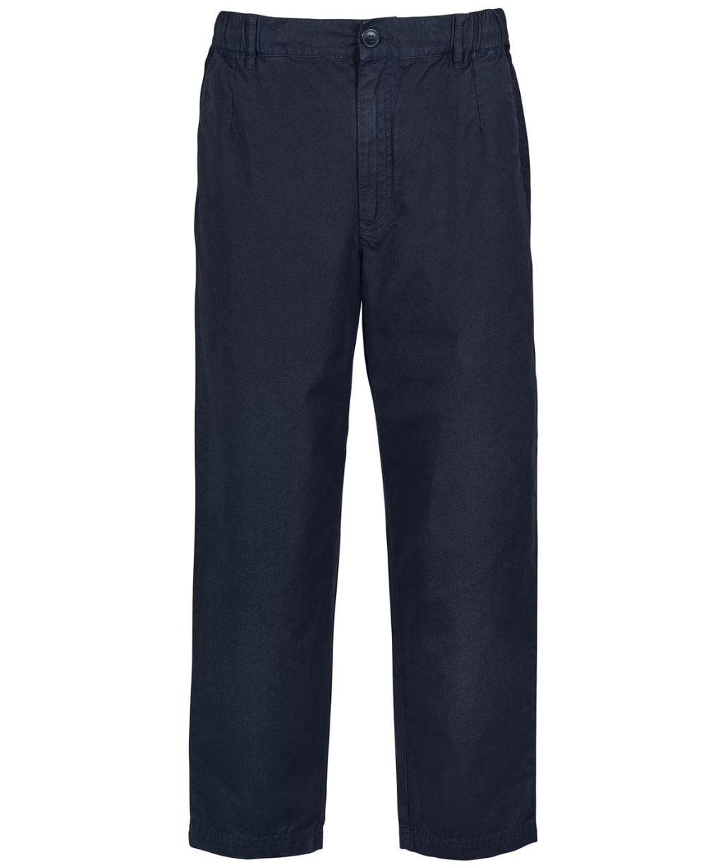 Men's Barbour Highgate Twill Trousers - Navy