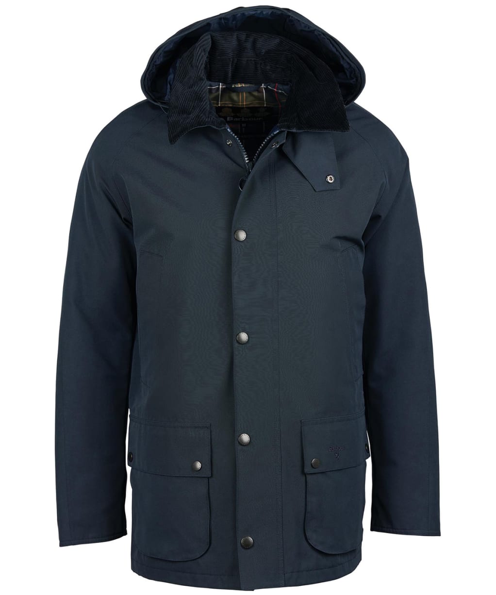 Men's Barbour Winter Ashby Waterproof Jacket - Navy