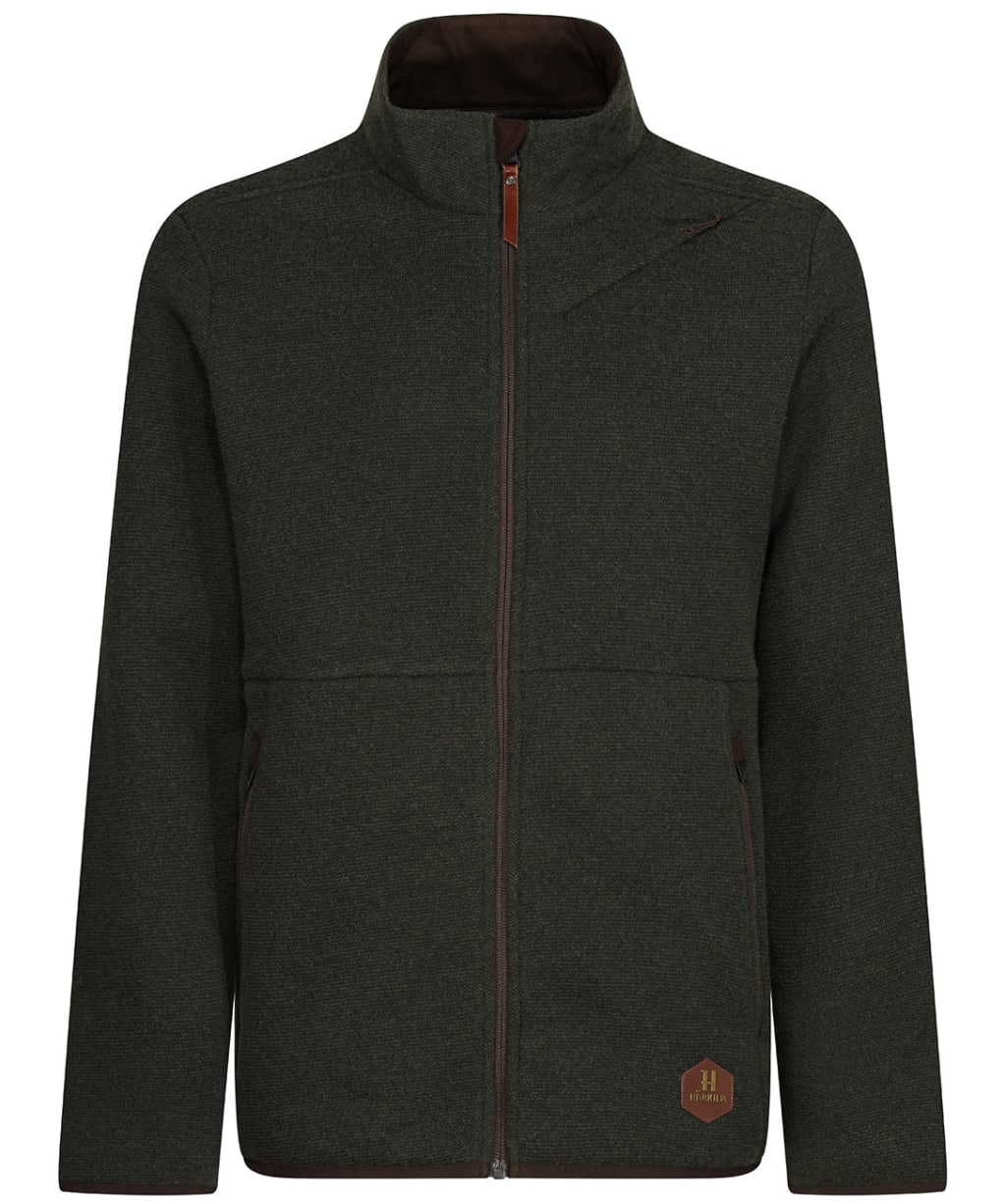 Men’s Harkila Metso Full Zip Sweater - Willow Green