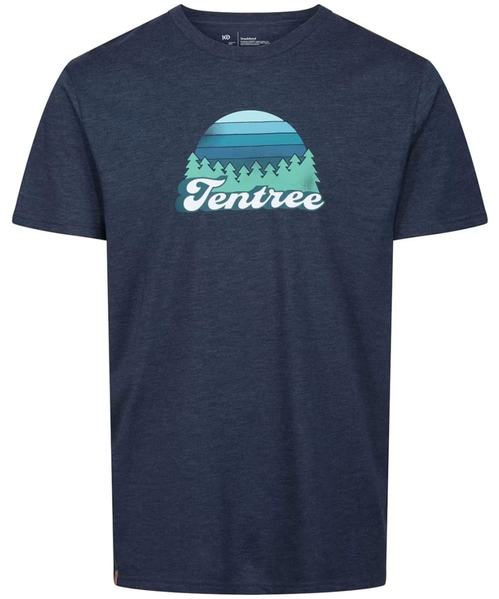 Men’s Tentree No Rain No Trees T-Shirt - Moonlit Ocean Heather