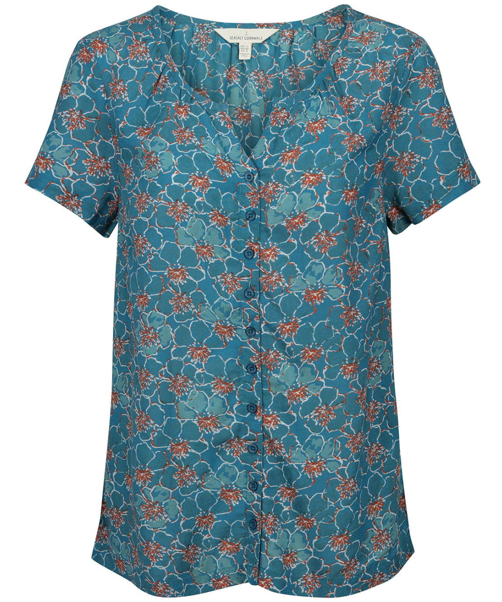 Women’s Seasalt Spring Window Top - Painted Rose Gouache