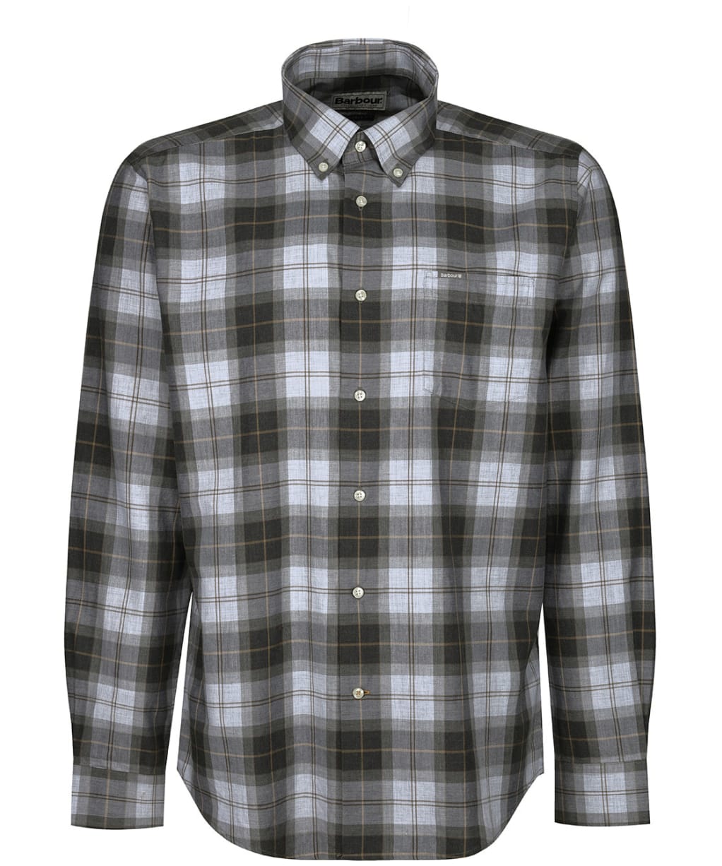Men’s Barbour Wetherham Tailored Shirt - Greystone