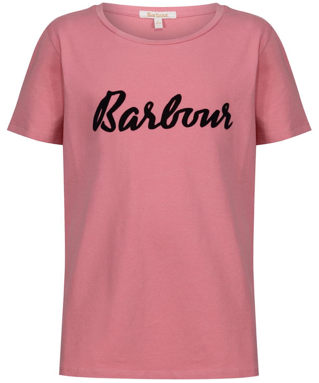 Girl's Barbour Rebecca T-Shirt - 10-15yrs - Vintage Rose