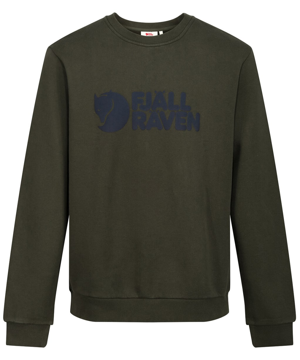 Men’s Fjallraven Logo Sweater - Deep Forest