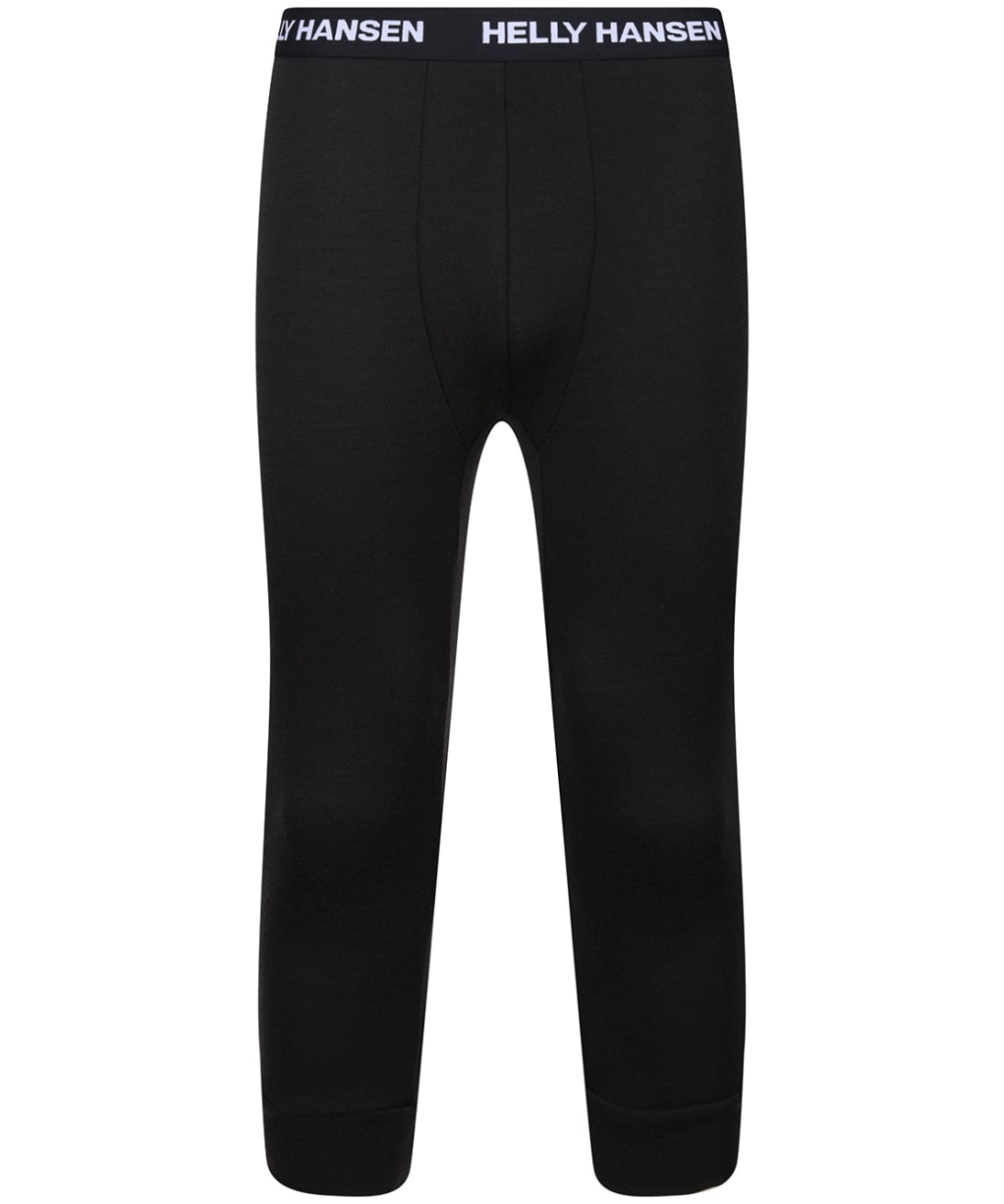 Men’s Helly Hansen Lifa Merino Midweight 3/4 Pant - Black