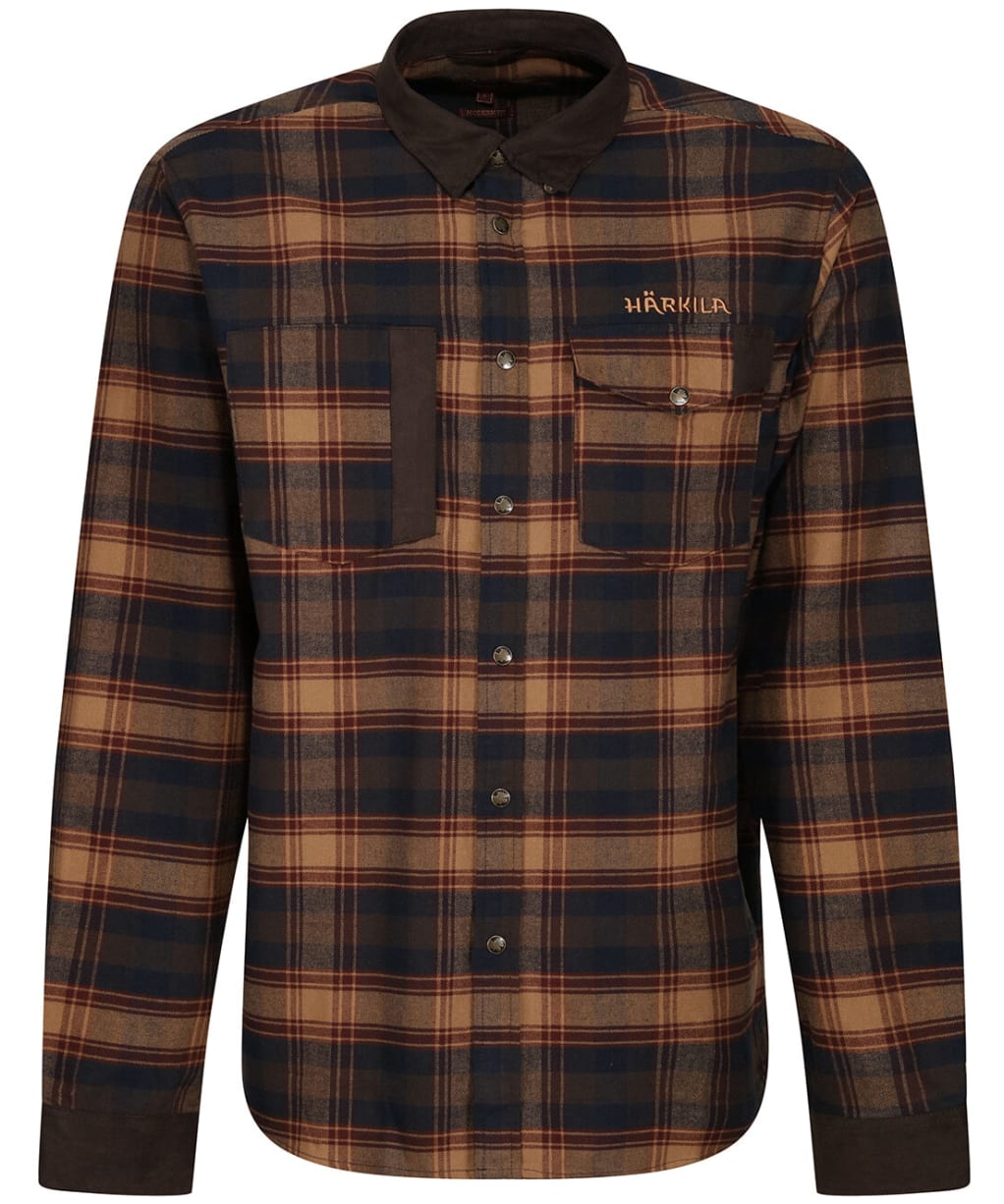 Men’s Harkila Aivak L/S Shirt - Burgundy