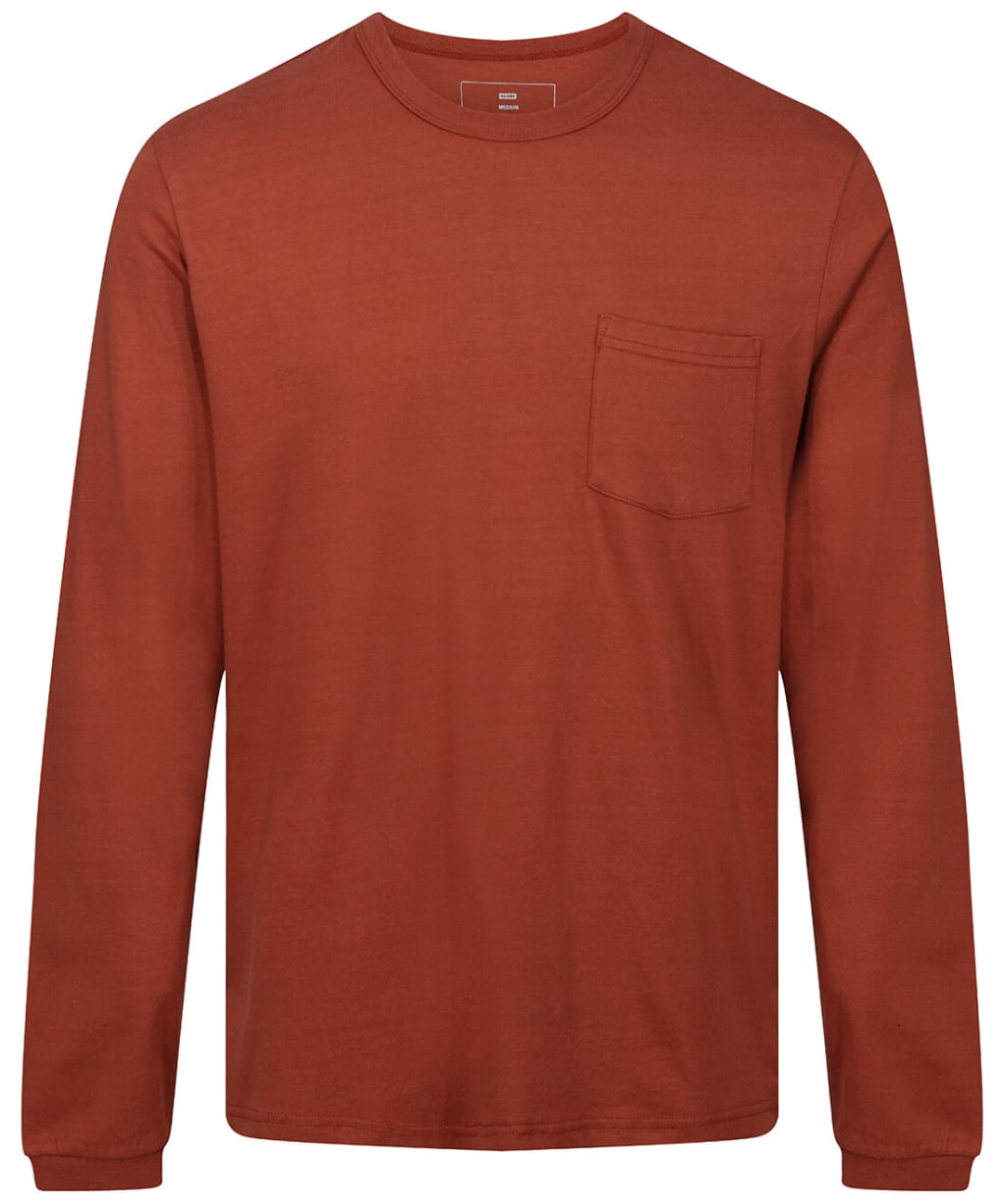 Men’s Globe Every Damn Day LS Tee - Dark Walnut