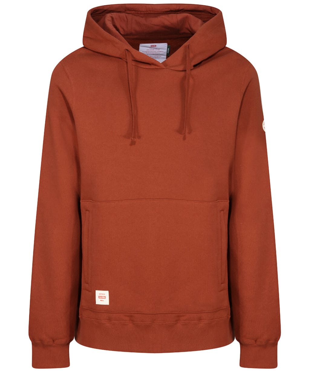 Men’s Globe Burly Hoodie - Dark Walnut
