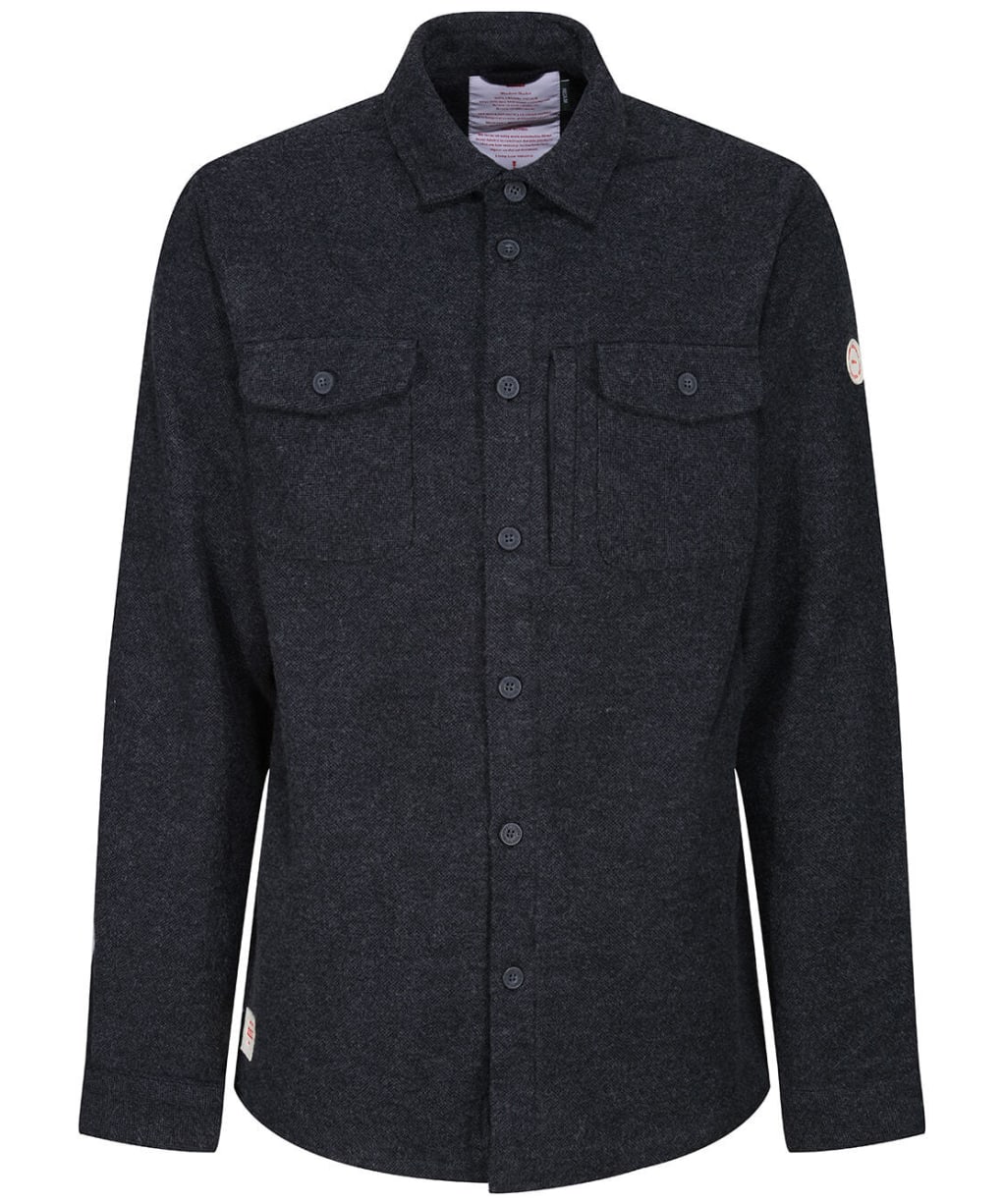 Men's Globe Wanderer Shacket - Charcoal