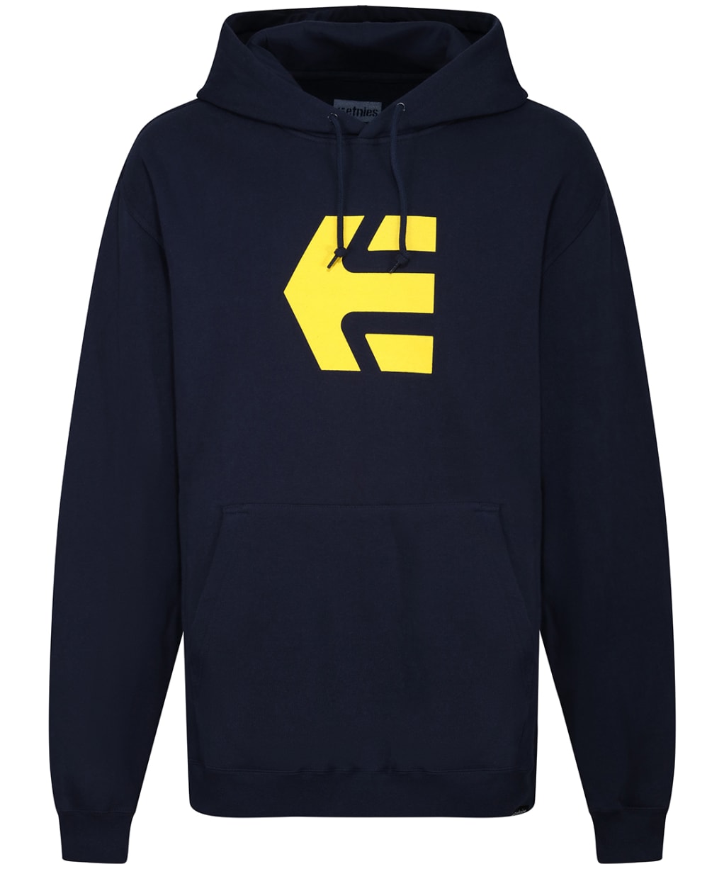 Men’s etnies Classic Icon Hoodie - Navy / Yellow