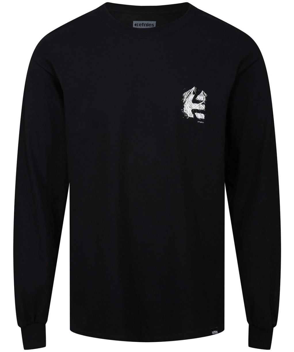 Men’s Etnies RP Double Arrow Long Sleeve Tee - Black