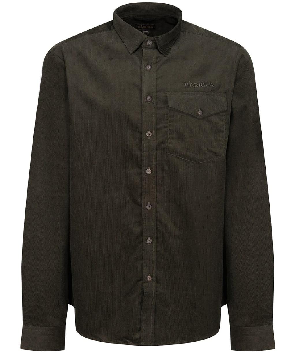 Men’s Harkila Kaldfjord Corduroy Shirt - Willow Green