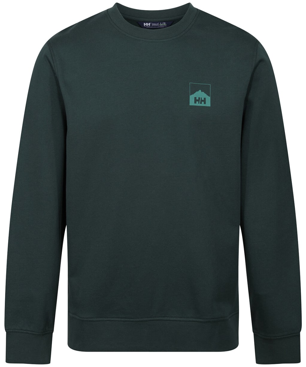 Men’s Helly Hansen Nord Graphic Crew Sweatshirt - Darkest Spruce