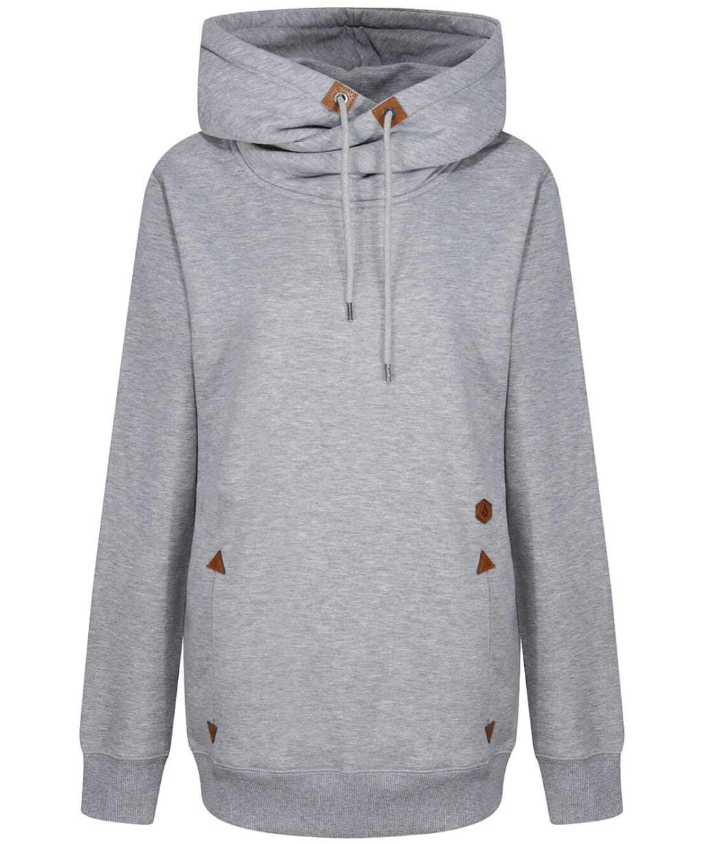 Women's Volcom Tower Pullover Fleece - Heather Grey