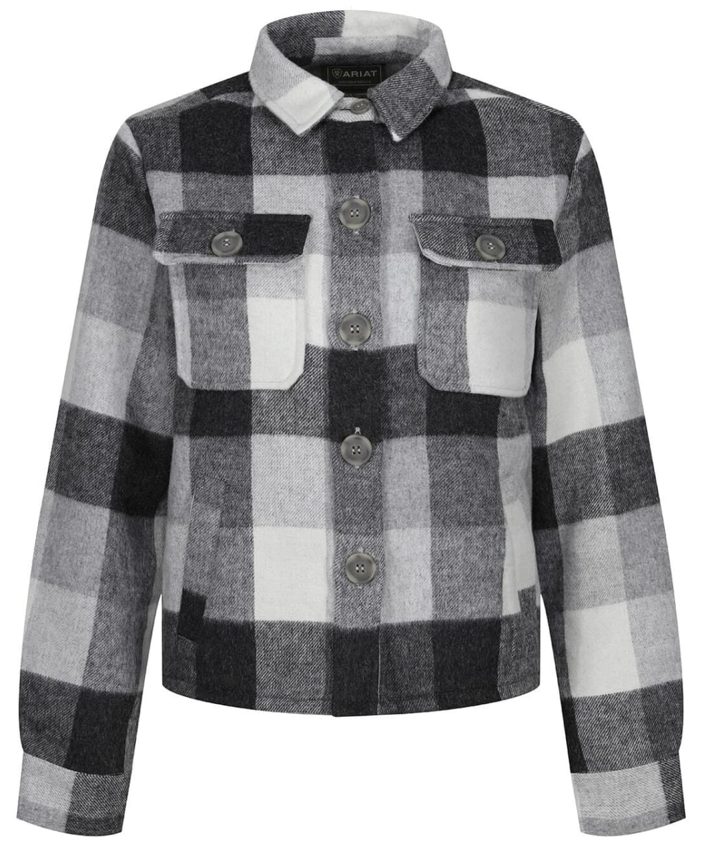 Women’s Ariat Ashford Shirt Jacket - GREY PLAID