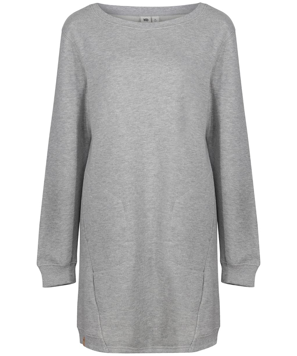 Women’s Tentree Fleece Crew Dress - Hi Rise Grey Heather