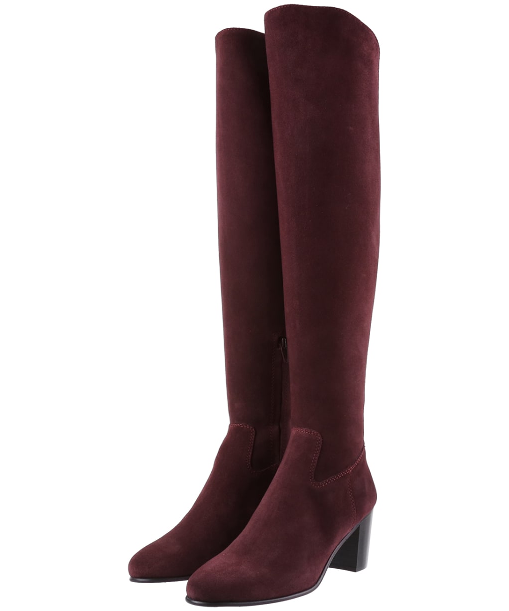 Women's Fairfax & Favor Amira Heeled Boots - Plum