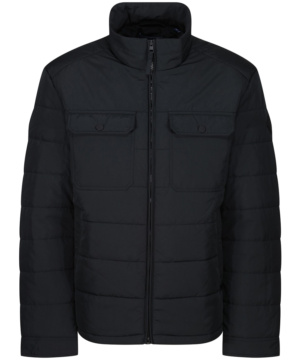 Men’s GANT Channel Quilted Windcheater - Black