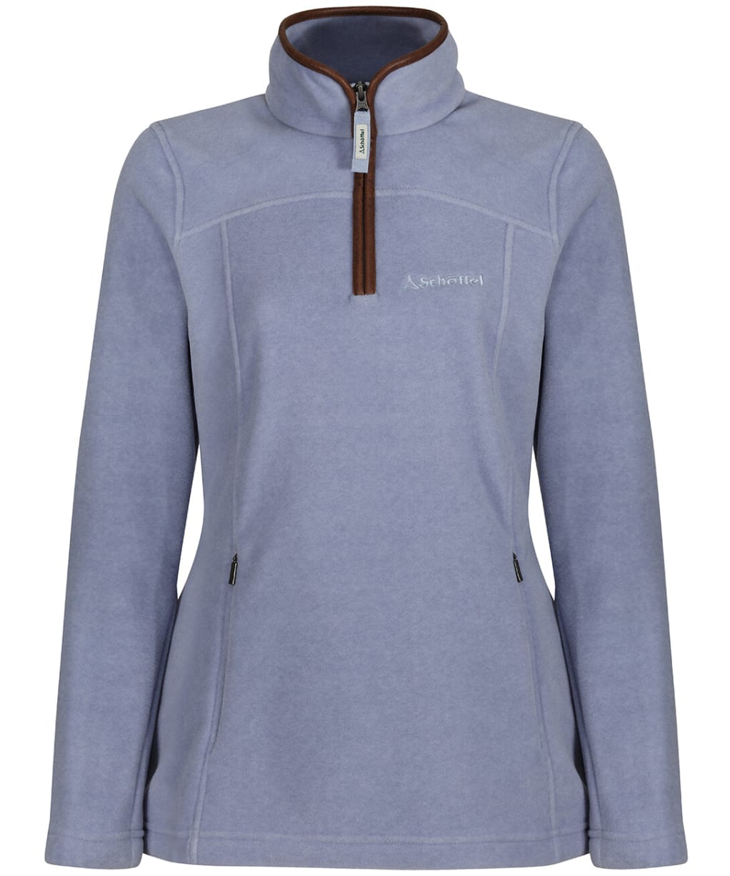Women's Schoffel Tilton 1/4 Zip Fleece - Powder Blue