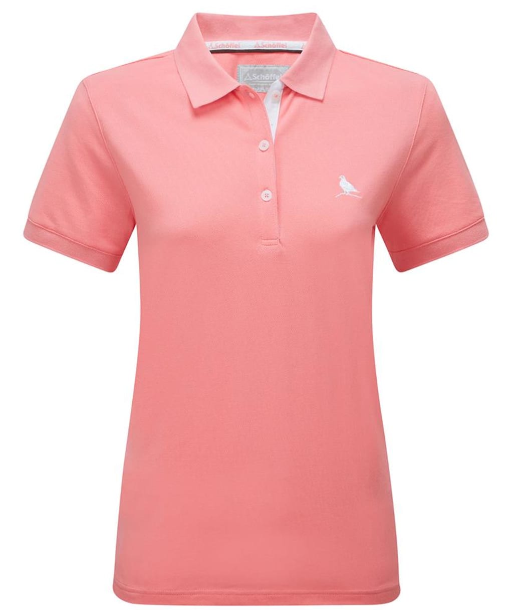 Women's Schöffel St Ives Polo Shirt - Flamingo