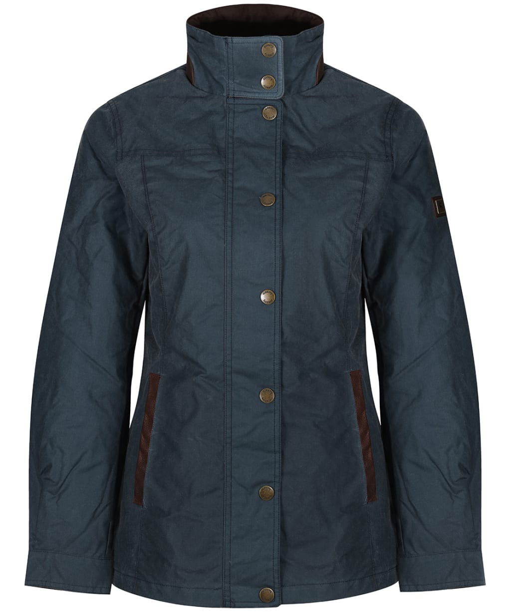 Women's Dubarry Mountrath Waxed Jacket - Dark Pebble