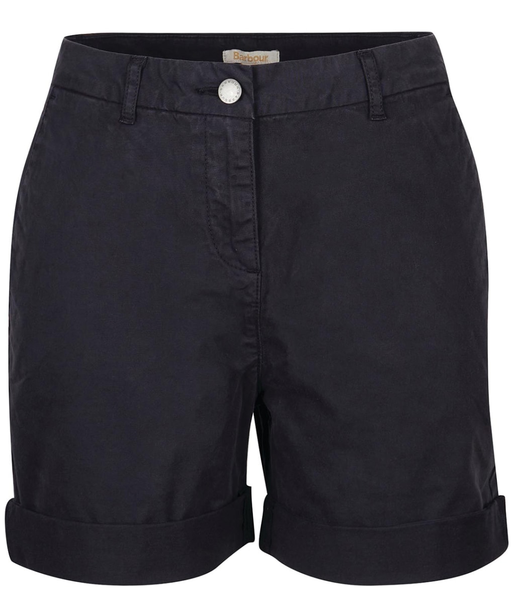 Women's Barbour Chino Shorts - Navy