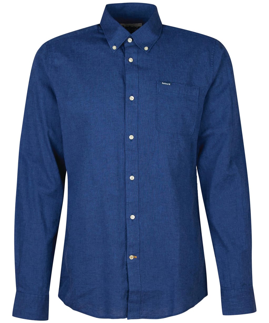 Men's Barbour Nelson Tailored Shirt - Indigo
