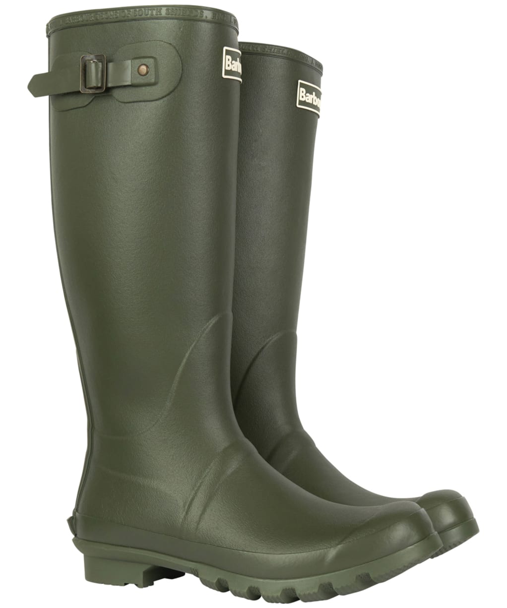 Men's Barbour Bede Wellingtons - Olive