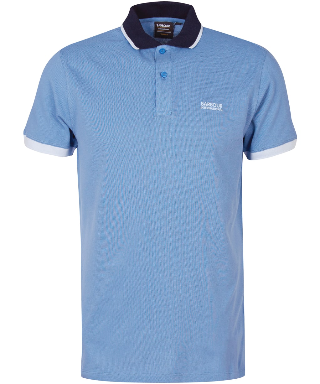 Men's Barbour International Howall Polo Shirt - Blue Horizon