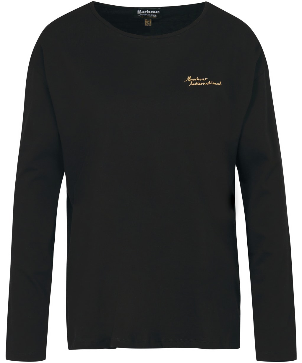 Women's Barbour International Autodrome Top - Black