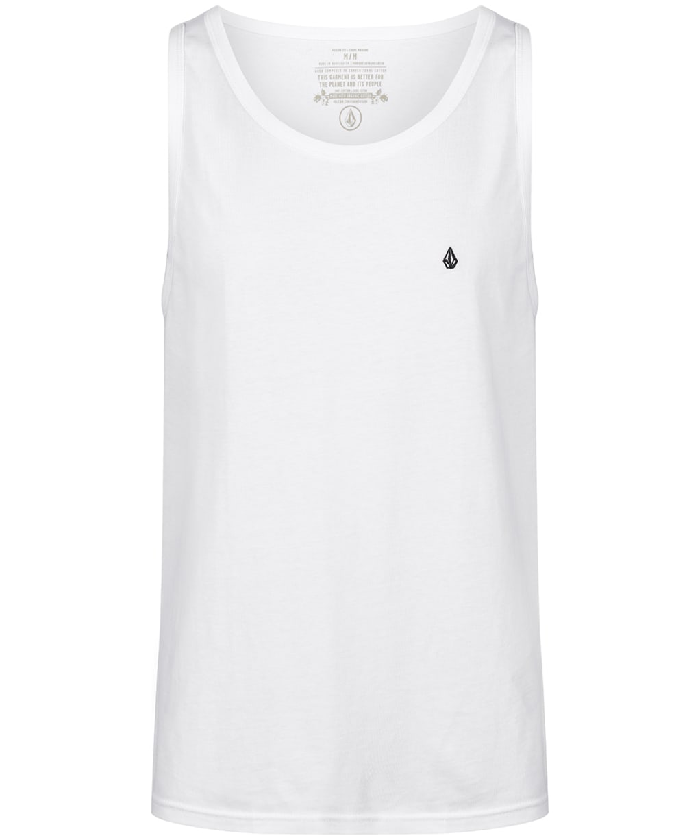 Men’s Volcom Stone Blanks Tank Top - White
