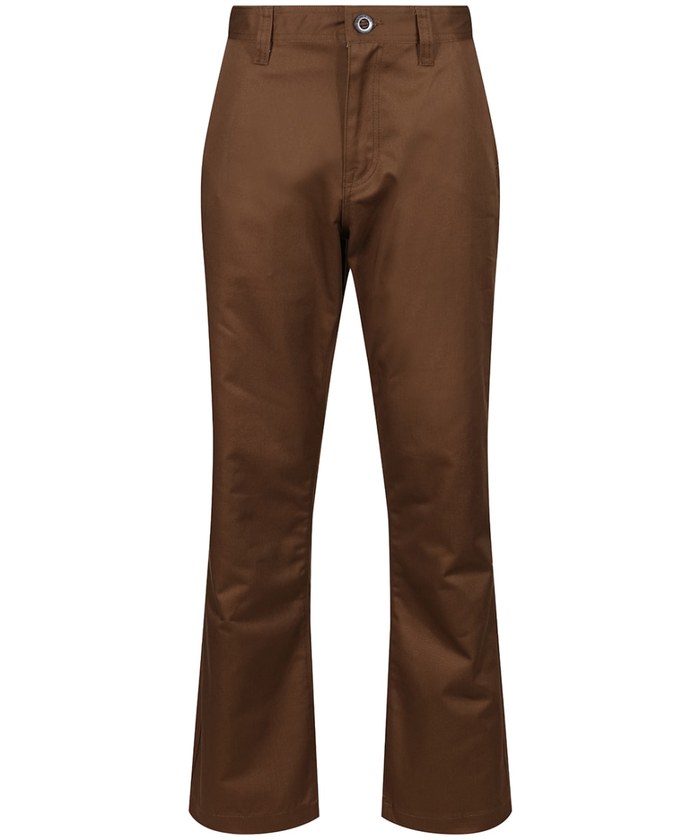 Men's Volcom Frickin Skate Chino Pant - Dark Earth