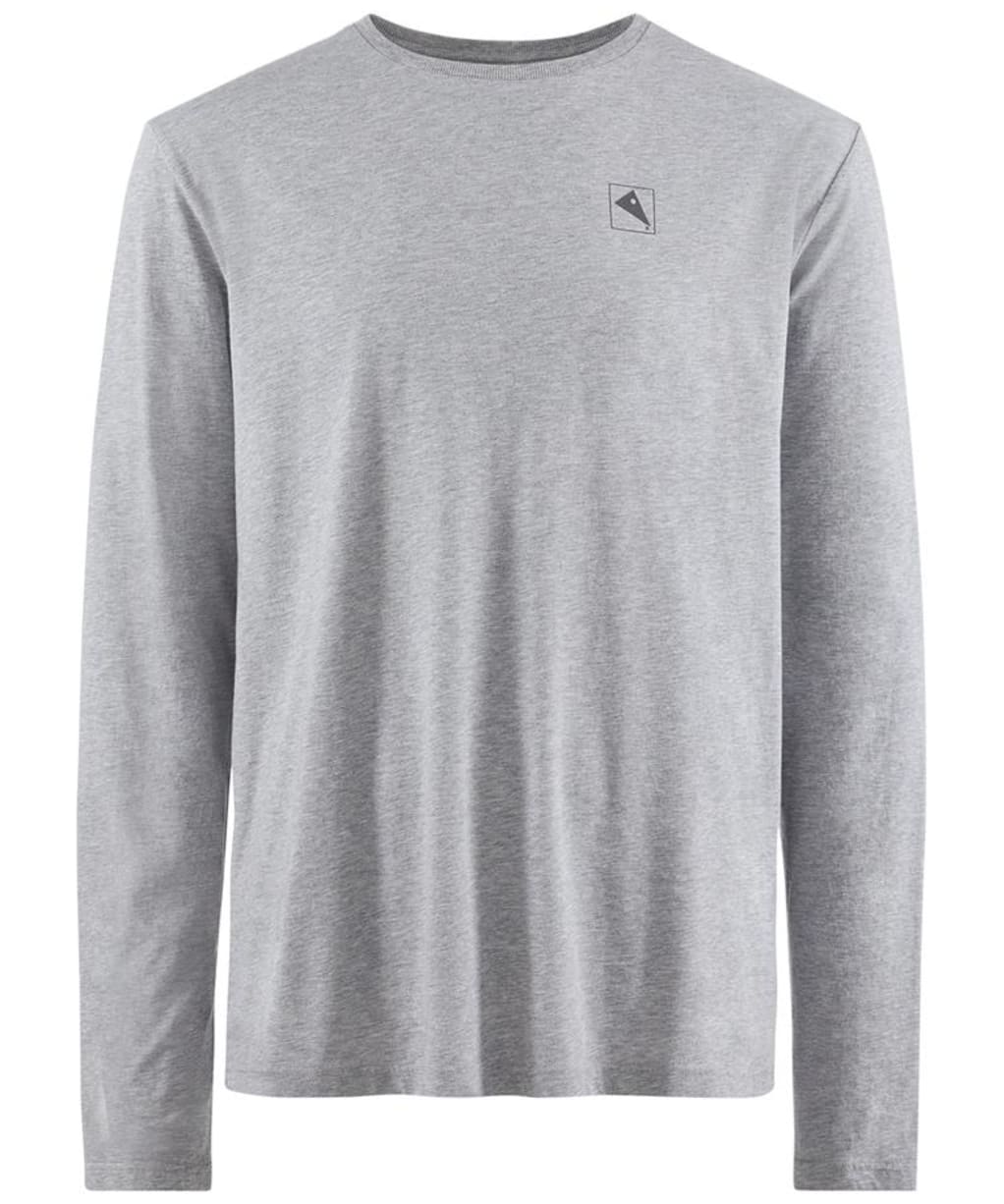 Men's Klättermusen Runa Elements Long Sleeved T-Shirt - Grey Melange