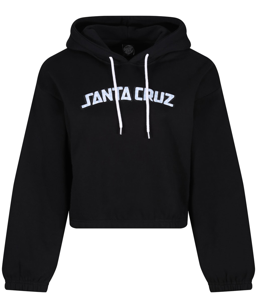 Women's Santa Cruz Gingham Arch Strip Hood - Black