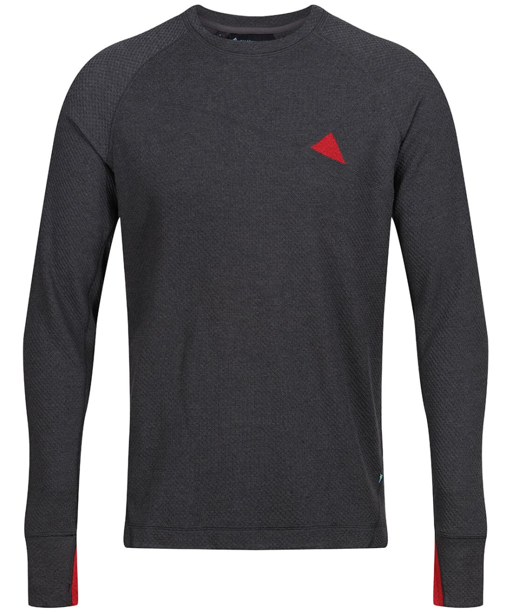 Men's Klättermusen Huge Crew - Raven / Burnt Russet