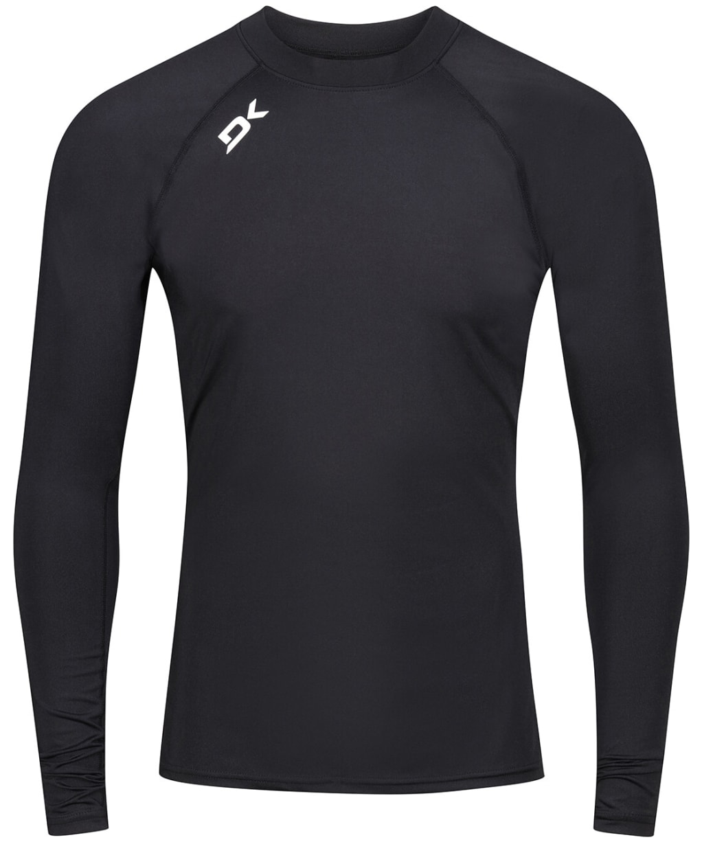 Men’s Dakine HD Snug Fit Long Sleeve Rashguard Crew - Black 2023