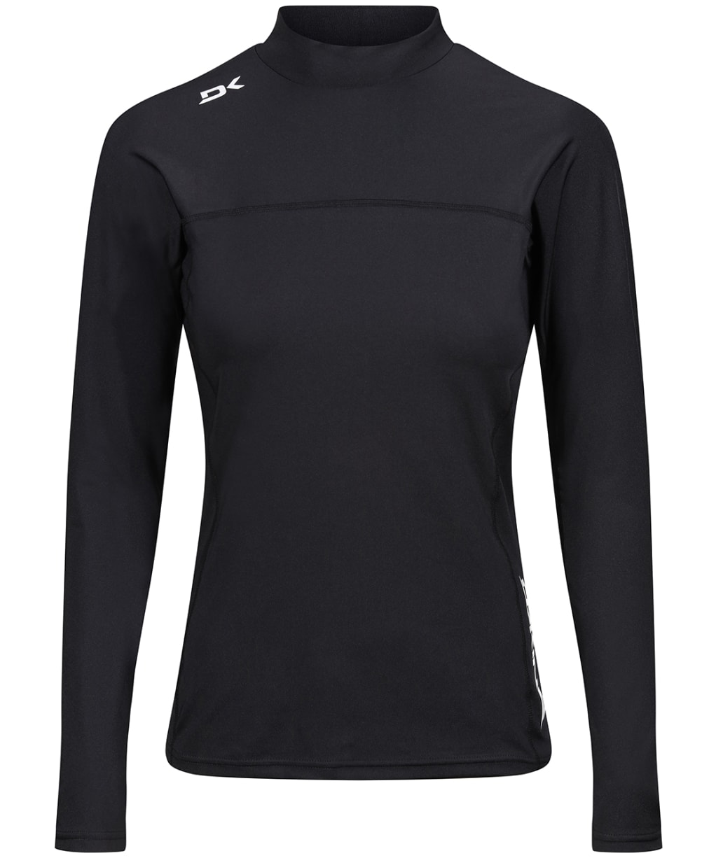Women’s Dakine HD Snug Fit Long Sleeve Rashguard Crew - Black