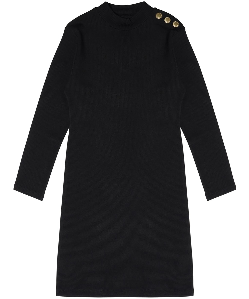 Girl's Barbour International Agusta Dress - 6-9yrs - Black