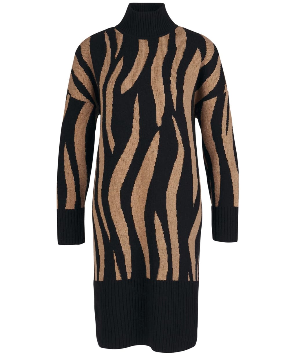 Women's Barbour Pine Knit Dress - Black