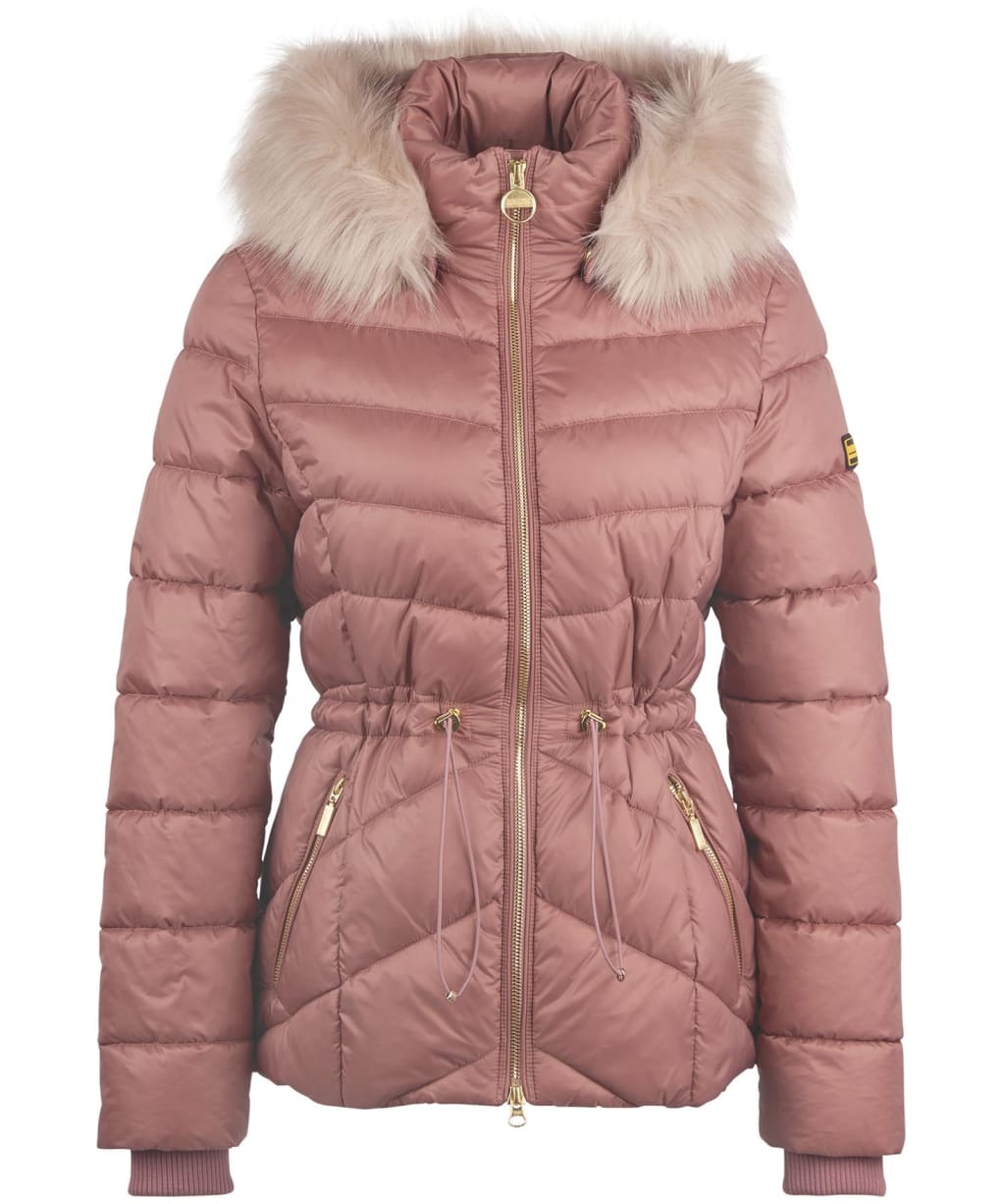 Women's Barbour International Island Quilted Jacket - Arabesque