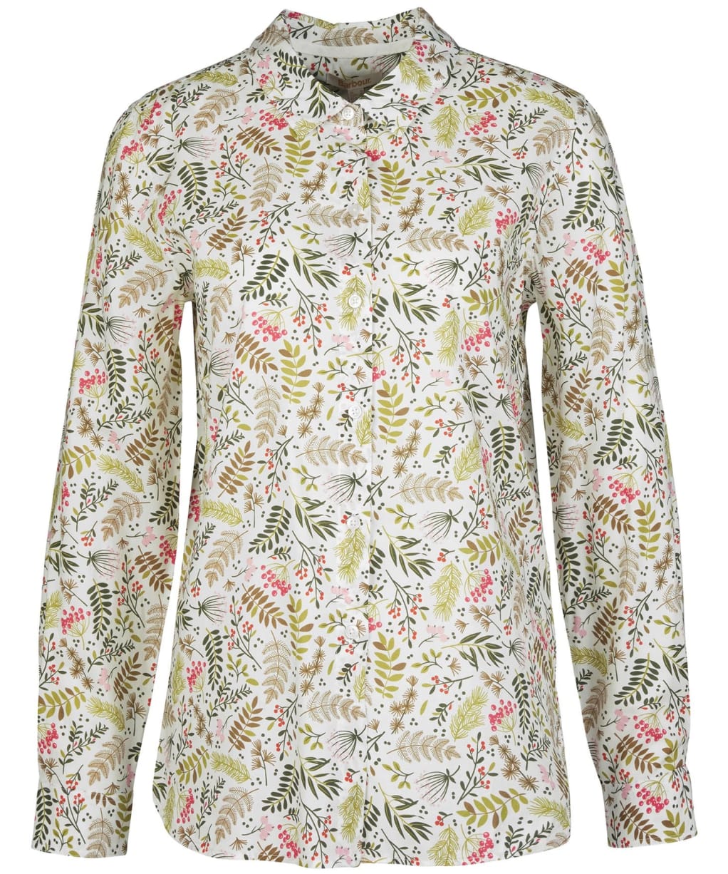 Women’s Barbour Safari Shirt - Off White Story