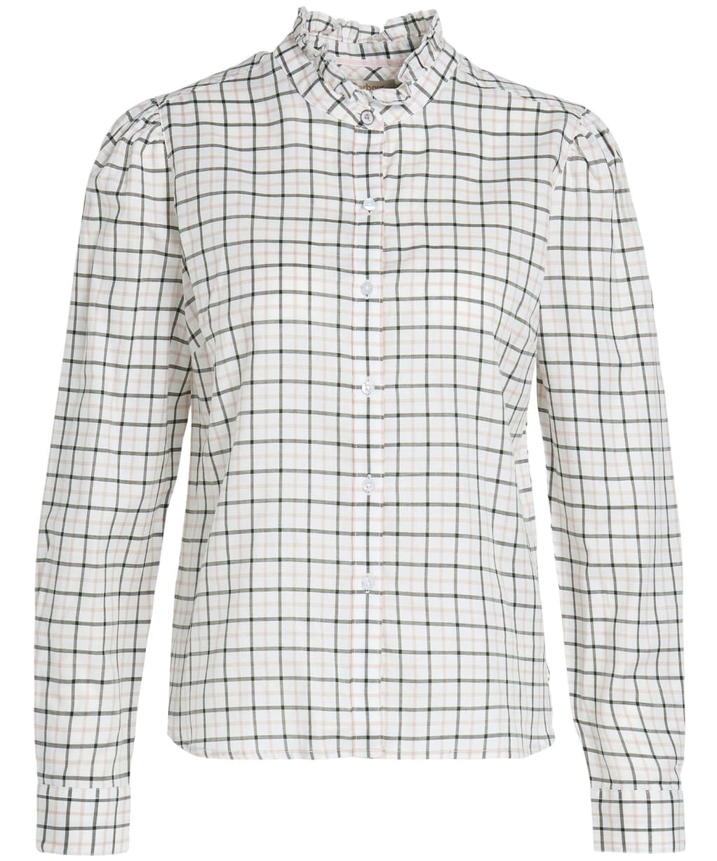 Women's Barbour Daffodil Shirt - Cloud / Gardenia
