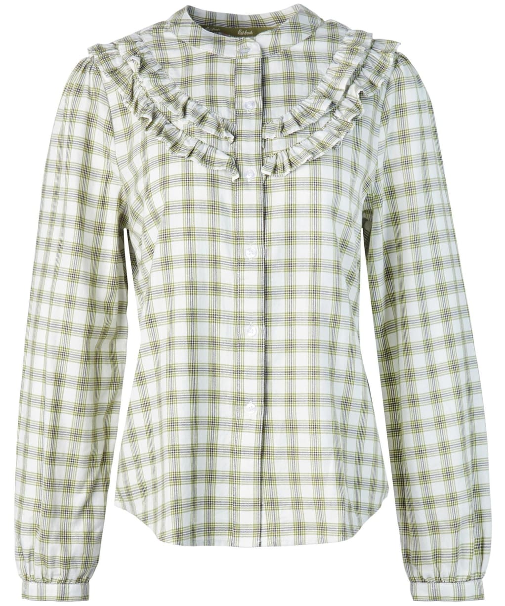 Women's Barbour Mersea Shirt - Cloud Check