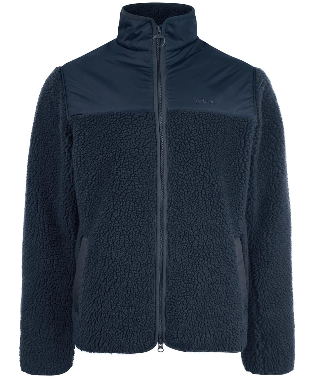 Men's Barbour Hobson Fleece Jacket - Navy