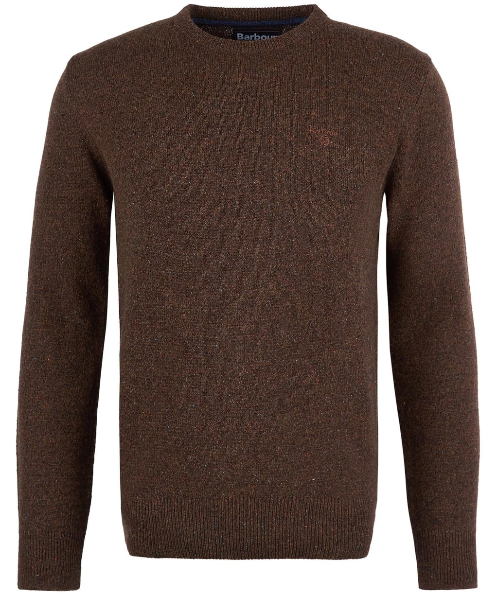 Men's Barbour Tisbury Crew Neck Sweater - Dark Sand